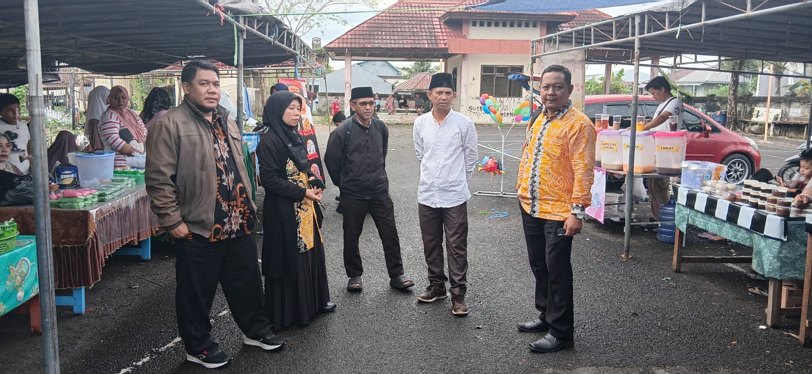 Monitoring Pembukaan Pasar Ramadhan Kelurahan Juata Laut